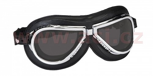 Vintage brýle 500, CLIMAX (černé/chrom, skla kouřové)